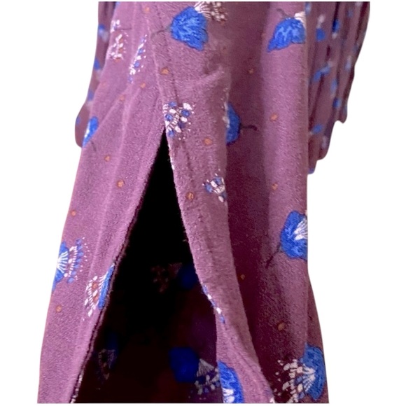 FREE PEOPLE Teagan Floral Boho Babydoll Mini Dress - Picture 8 of 11